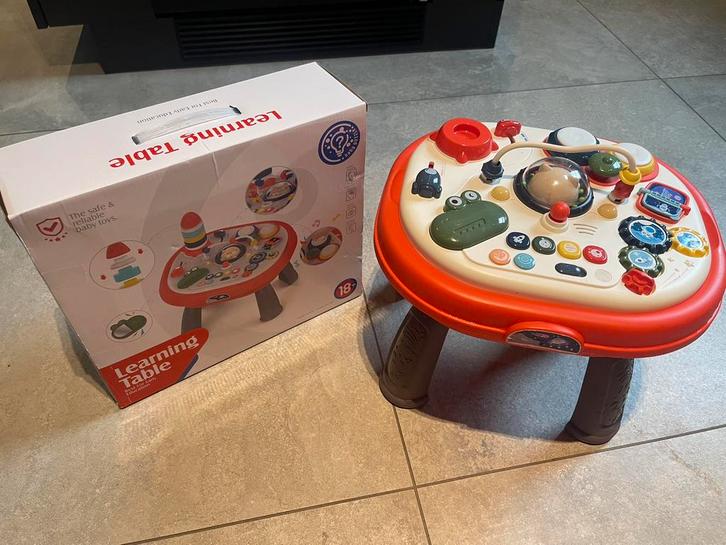 Learning table, Kinderen en Baby's, Speelgoed | Babyspeelgoed, Zo goed als nieuw, Ophalen