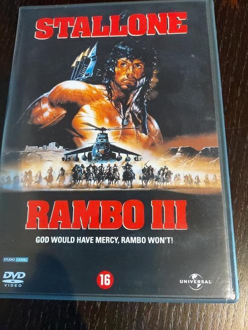 Rambo III, CD & DVD, DVD | Action, Comme neuf, Action, À partir de 16 ans, Enlèvement ou Envoi