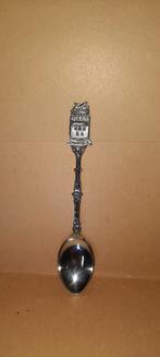 Zilveren souvenirlepel van het stadschild Tongeren, Antiek en Kunst, Ophalen of Verzenden