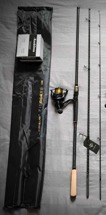 Hengel „Zeus” 300 cm - 10/80gr + haspel 4000 + nylon beschikbaar voor biedingen