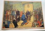 Affiche Old School : l'abdication de l'empereur Charles, Enlèvement ou Envoi, Histoire