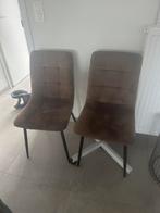 2 chaise velour, Enlèvement, Comme neuf, Une