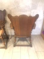 3 eiken stoelen met biezen, Ophalen