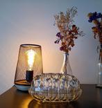 Fleur Pique: vintage, glas, ovaal!, Frankrijk, Maison & Meubles, Accessoires pour la Maison | Autre, Comme neuf, Enlèvement, Vintage vaas, antiek glaswerk, bloemsteker
