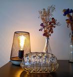 Fleur Pique: vintage, glas, ovaal!, Frankrijk, Huis en Inrichting, Ophalen, Zo goed als nieuw