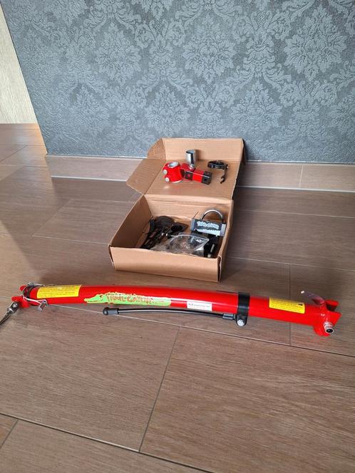 TRAIL-GATOR Tandemstang 25,4 - 31,8 Mm Staal Rood (1 x Gebr), Fietsen en Brommers, Fietsaccessoires | Aanhangwagens en Karren
