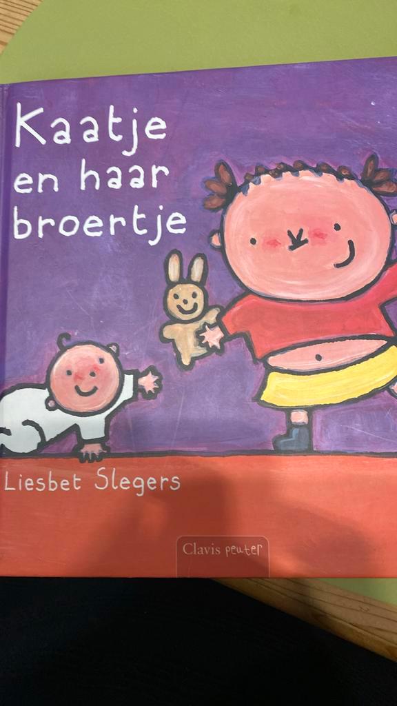 Liesbet Slegers - Kaatje en haar broertje, Boeken, Kinderboeken | Baby's en Peuters, Zo goed als nieuw, Ophalen of Verzenden