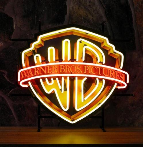 Warner Bros neon en veel andere USA decoratie neons mancave, Verzamelen, Merken en Reclamevoorwerpen, Nieuw, Lichtbak of (neon) lamp