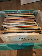 Bak met 80 tal lp's, Ophalen, Zo goed als nieuw