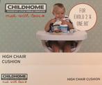 Childhome high chair cushion jersey voor evolu 2 & one.80, Overige typen, Ophalen of Verzenden, Stoelverkleiner, Zo goed als nieuw