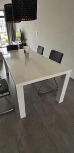 Eettafel Wit (Ikea), Huis en Inrichting, Ophalen, Gebruikt, Vijf personen of meer, 150 tot 200 cm