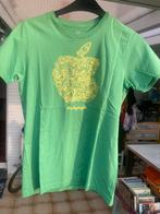 Groen T-shirt voor kinderen met Apple stage. Maat L. Nieuw!, Nieuw