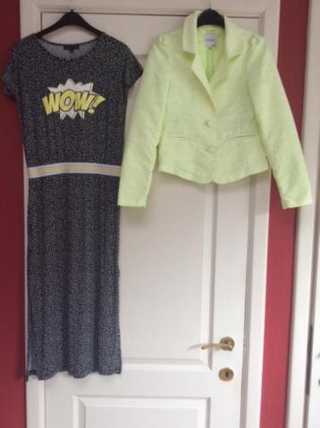 Te koop jurk + vestje maat 146/152 beschikbaar voor biedingen
