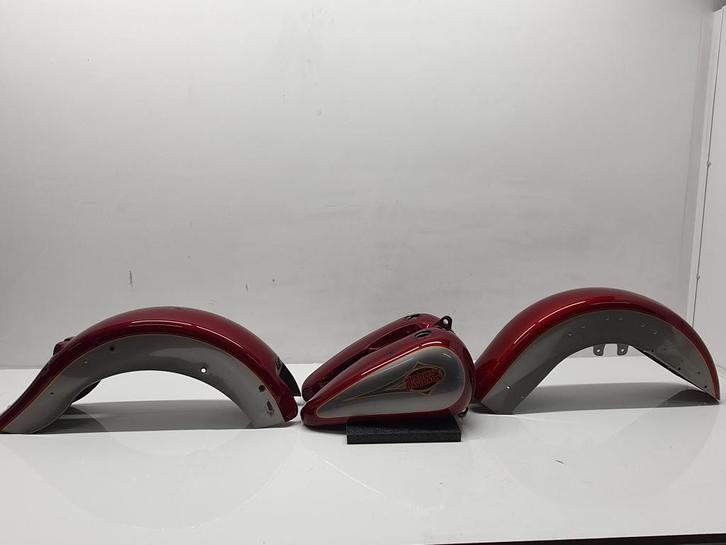 Spuitset Heritage Softail EVO P. Silver/Red, Motoren, Onderdelen | Harley-Davidson