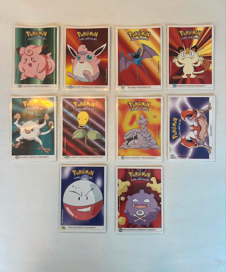 Pokémon Nintendo Dunkin Boomer Stickers, Hobby en Vrije tijd, Verzamelkaartspellen | Pokémon, Zo goed als nieuw, Meerdere kaarten
