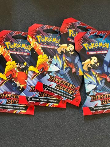 Destined Rivals Sleeved Boosters beschikbaar voor biedingen