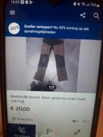 Werkbroek herock kleur:groen en zwart maat 158/164, Tuin en Terras, Werkkleding, Ophalen, Zo goed als nieuw, Broek, Kinderen