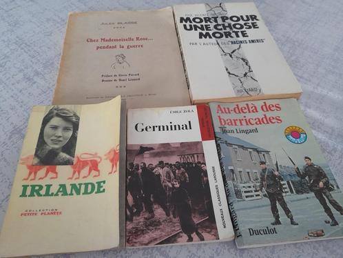 Lot d ' anciens livres, Boeken, Schoolboeken, Gelezen, Geschiedenis, ASO, Ophalen