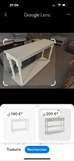 Console en bois peint, Ophalen, Zo goed als nieuw