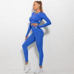 Lux Fitness set Gymfits blauw dames (S/M/L), Kleding | Dames, Sportkleding, Maat 38/40 (M), Blauw, Nieuw, Ophalen of Verzenden