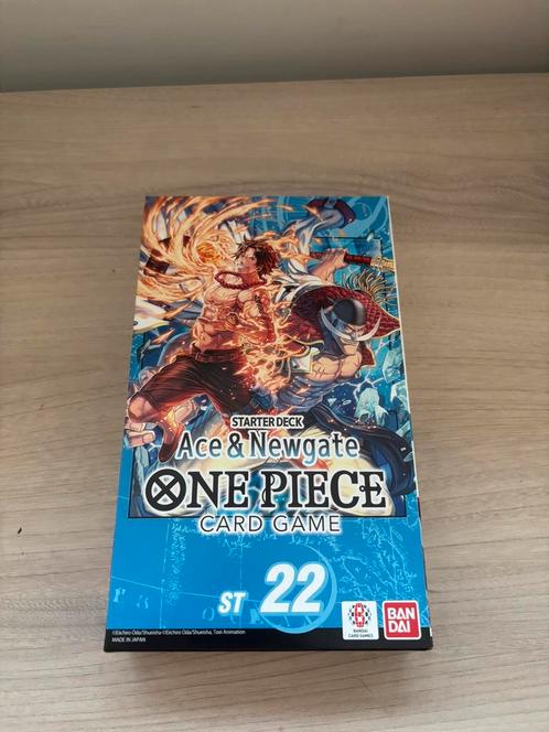 One Piece Card Game - Ace & Newgate Starter Deck - ST22, Verzamelen, Speelkaarten, Jokers en Kwartetten, Zo goed als nieuw, Ophalen of Verzenden