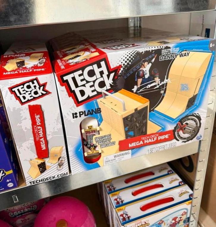 Tech Deck XConnect Danny Way Mega Half Pipe vingerskateboard, Verzamelen, Speelgoed, Nieuw, Ophalen of Verzenden