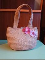 Rieten Handtas, Paasmandje, Handtassen en Accessoires, Tassen | Damestassen, Ophalen of Verzenden, Nieuw, Handtas