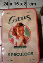 LOTUS doos voor speculaas, Verzamelen, Ophalen of Verzenden, Gebruikt, Koek(jes), Overige merken