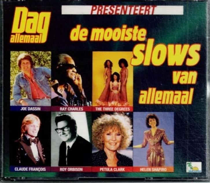 2 x cd   -    De Mooiste Slows Van Allemaal - 2, Cd's en Dvd's, Cd's | Overige Cd's, Ophalen of Verzenden