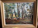 Oliëschilderij S. Ansell-Ergo, Antiek en Kunst, Ophalen of Verzenden