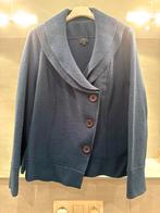 Petrol-kleurig wollen vestje van Green Ice (42)., Kleding | Dames, Ophalen, Blauw, Maat 42/44 (L), Zo goed als nieuw