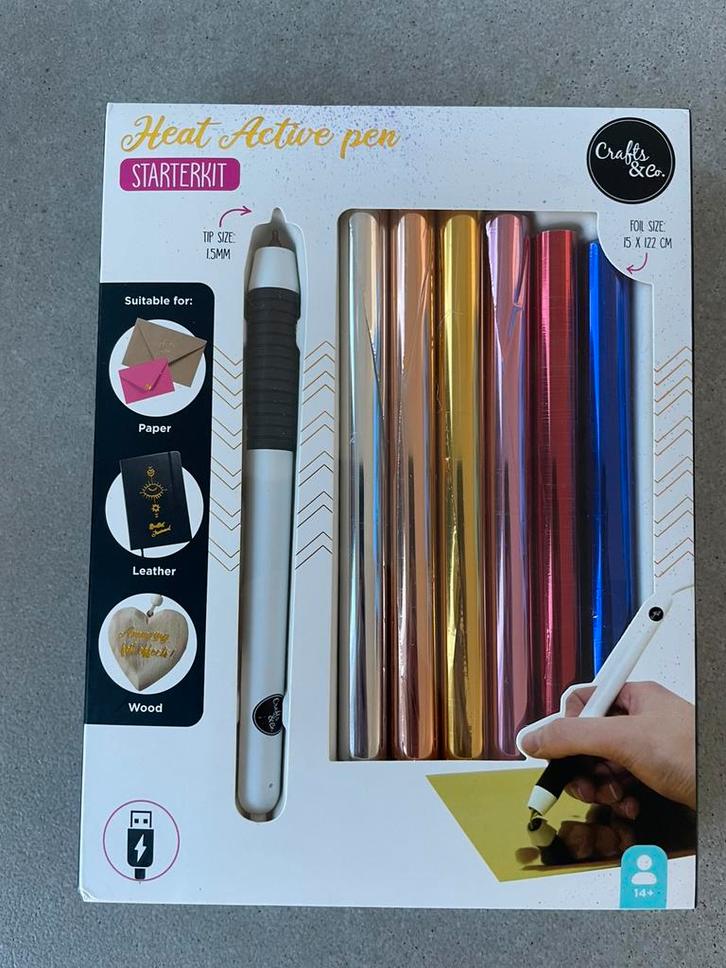 Warmte pen, Hobby en Vrije tijd, Tekenen, Nieuw, Ophalen