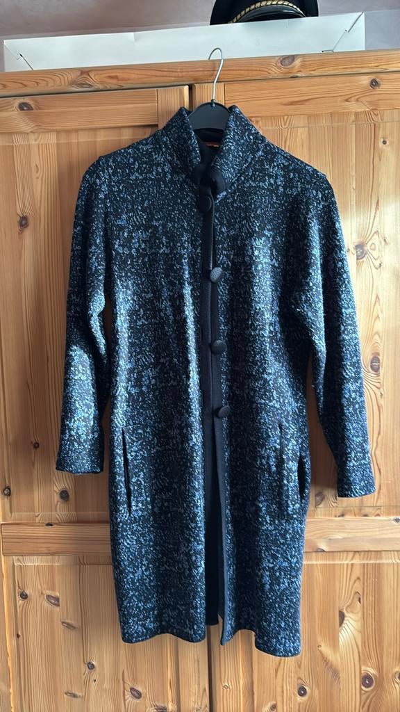 Gilet la fee maraboutee T3 zwart blauw grijs, Enlèvement ou Envoi, Comme neuf