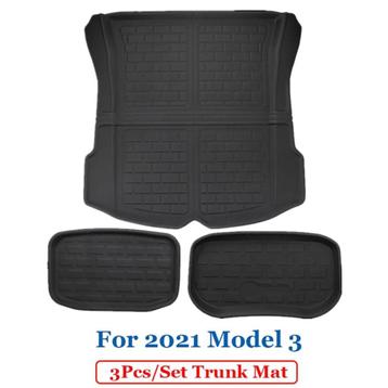 Set Tapis coffres Tesla Modèle 3 (Jusque 2023)