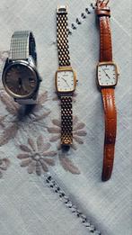 2 dames horloges Pontiac en 1 herenhorloge Seiko, Ophalen of Verzenden, Gebruikt, Seiko