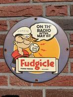 Fudgicle emaille bord, Antiek en Kunst, Ophalen of Verzenden