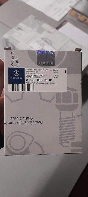 brandstoffilter Mercedes beschikbaar voor biedingen