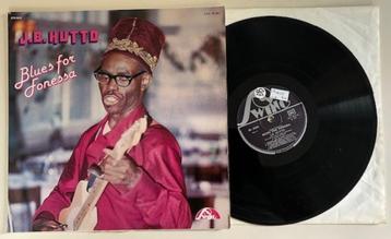 LP J.B. HUTTO - BLUES FOR FONESSA - LIVE STOCKHOLM 1976 beschikbaar voor biedingen