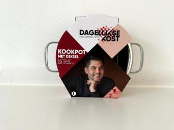 Dagelijkse kost / Jeroen Meus / kookpot met deksel 18 cm beschikbaar voor biedingen