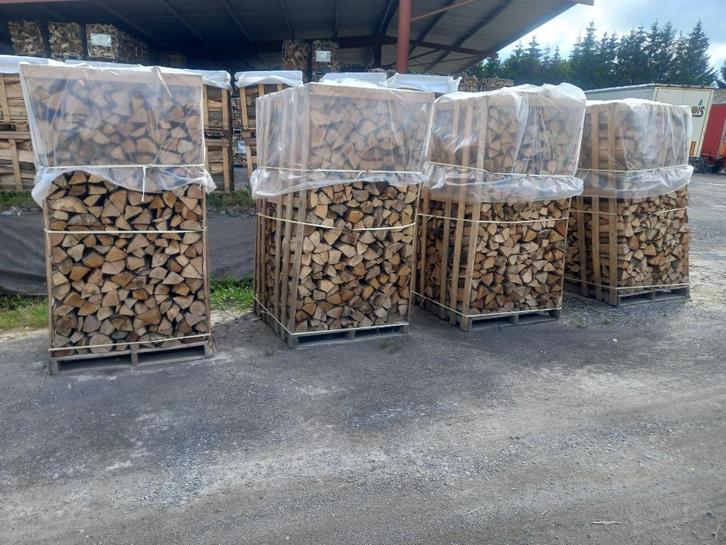 Droog brandhout, Tuin en Terras, Brandhout, Blokken, Beukenhout, 3 tot 6 m³, Ophalen of Verzenden