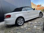 BMW 118 118i Cabrio Sport pack, veel opties 89200 km, LEZ o, Auto's, BMW, 1 Reeks, Zwart, Cabriolet, Wit