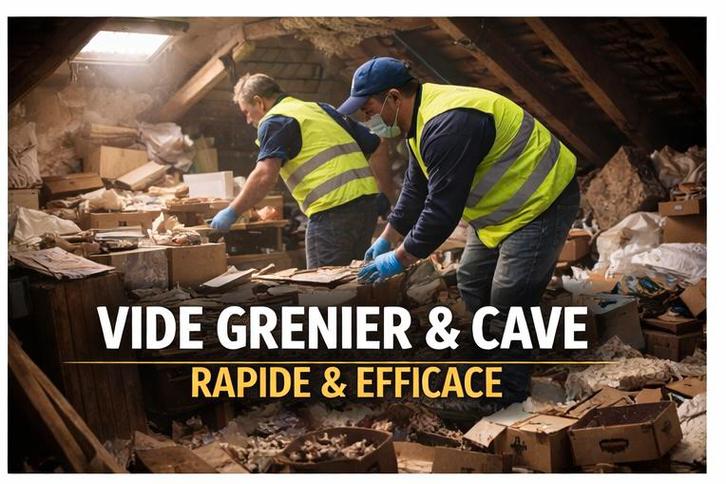 Vide maison, grenier, cave, garage, jardin, encombrants,.., Diversen, Rommelmarktspullen, Ophalen