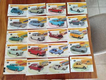 Lot  7 = 20 fiches/fascicules Dinky ATLAS beschikbaar voor biedingen