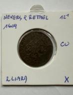 2 Liard 1609 Nevers Rethel, Postzegels en Munten, Ophalen