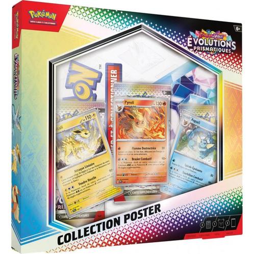 Pokemon Coffret Poster EV8.5 Evolutions Prismatiques, Hobby en Vrije tijd, Verzamelkaartspellen | Pokémon, Nieuw, Boosterbox, Ophalen