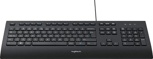 Logitech K280E Pro f/ Business clavier USB QWERTY US Interna, Computers en Software, Toetsenborden, Nieuw, Qwerty, Bedraad, Ergonomisch