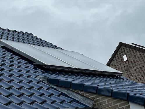 3 zonnecollectoren met aansluitmeiding, Doe-het-zelf en Bouw, Zonnepanelen en Toebehoren, Zo goed als nieuw, Boiler, Ophalen of Verzenden