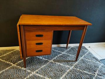 vintage bureau Scandinavisch design Denemarken, Ophalen, Gebruikt, Bureau