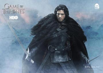 Threezero-Game of Thrones-Excl. Jon Snow Figure With Ghost! beschikbaar voor biedingen