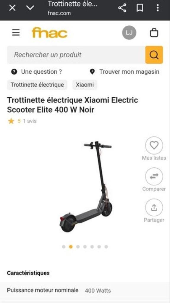 Xiaomi Elite 5-scooter, Fietsen en Brommers, Steps, Zo goed als nieuw, Gewone step, Ophalen